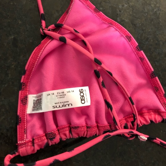 Pink Polkadot Bikini Top - Picture 4 of 4